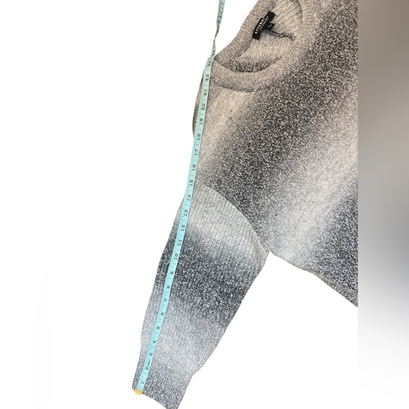 Liverpool Women's Ombré Black and White Gradient Sweater Size Large - Picture 10 of 11